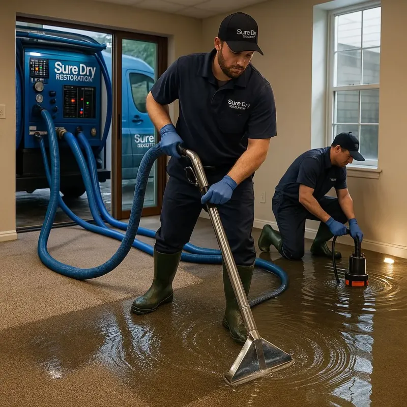 Water Extraction and Removal process in Auburn, GA